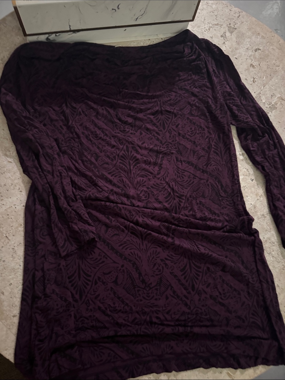 Soma Purple Long Sleeve Camisole size M